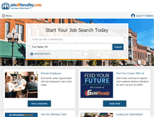 Tablet Screenshot of jobsinfoxvalley.com